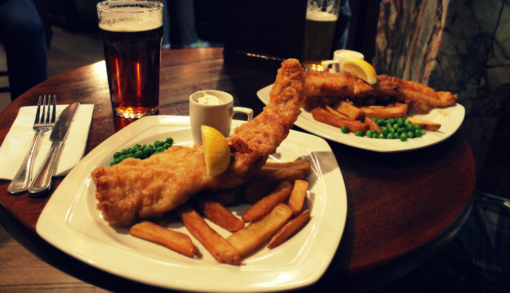 Fish and Chips in England